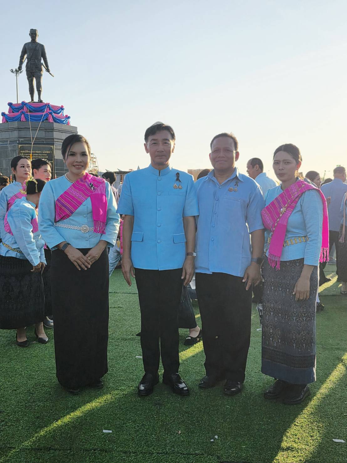 title - ส.ป.ก.ยโสธร ร่วมพิธีรำบวงสรวง พระสุนทรราชวงศา (สิงห์) เจ้าเมืองคนแรกของจังหวัดยโสธร และเป็นการเปิดงานวันสถาปนาจังหวัดยโสธรและงานกาชาด ประจำปี พ.ศ.2569